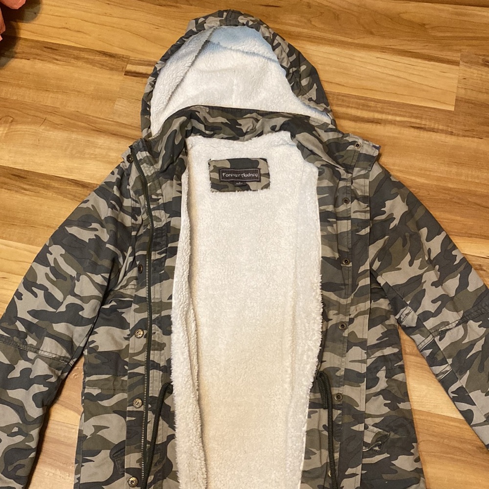 Camo Lined Jacket - image 1
